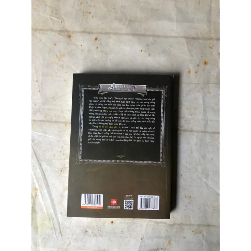 Arsène Lupin - Siêu Trộm Hào Hoa - Bí Ẩn Nút Chai Pha Lê | Maurice Leblanc 801083