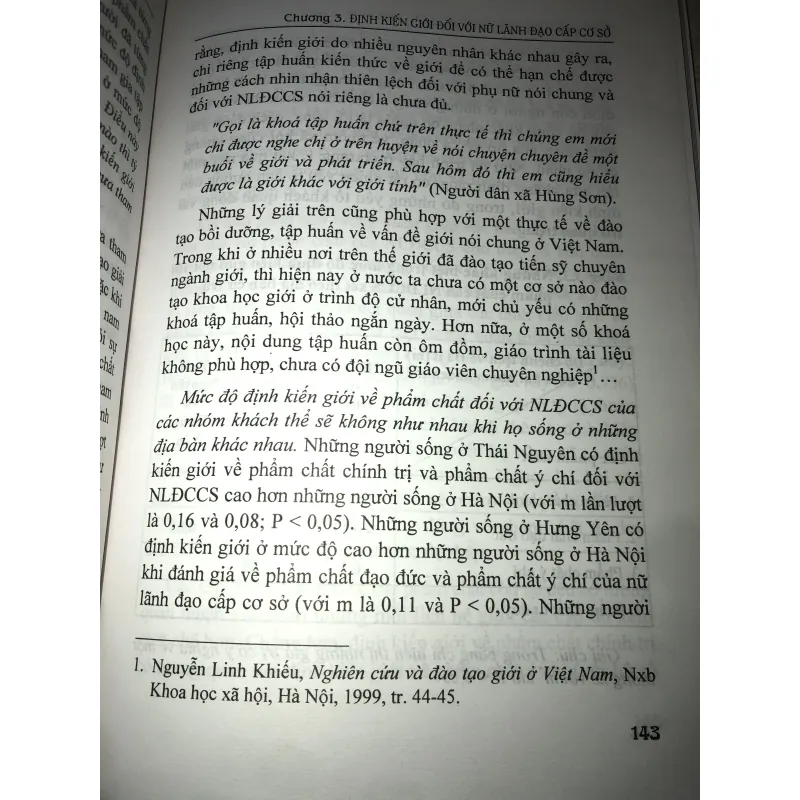 Nữ Lãnh Đạo Và Định Kiến Giới  Nguyễn Thị Thu Hà 937090
