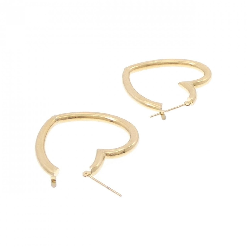 K18YG Bông tai hình trái tim - Hàng hiệu Authentic 867766