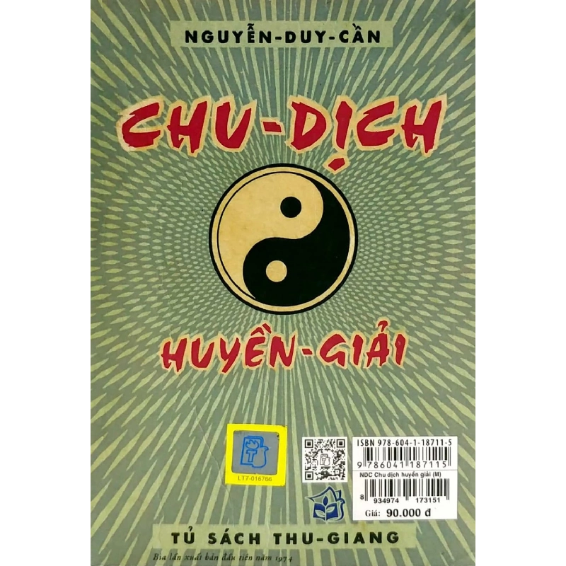 Chu Dịch Huyền Giải - Thu Giang Nguyễn Duy Cần 294828