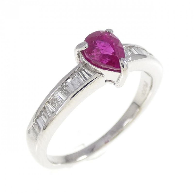 Nhẫn Ruby PT900 0.66CT - Hàng hiệu Chính hãng 853694