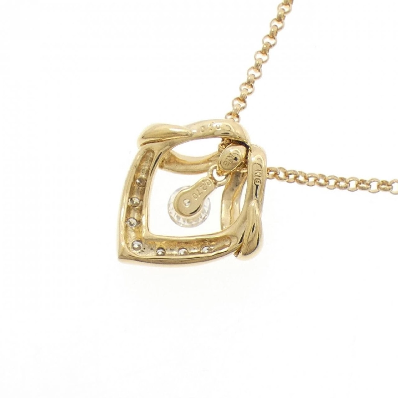 K18YG Dây chuyền kim cương 0.270CT - Hàng hiệu Chính hãng 846065