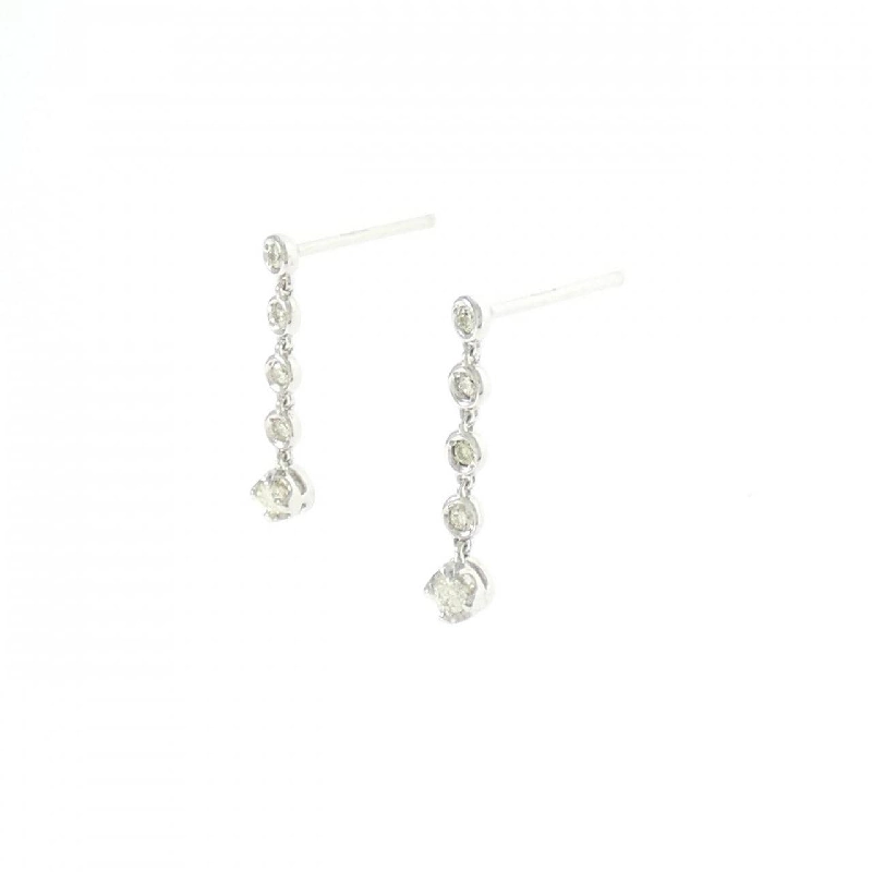 K18WG Bông tai Kim cương 0.12CT - Hàng hiệu Chính hãng 870105