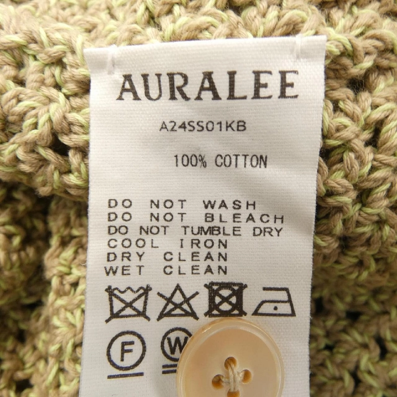 AURALEE A24SS01KB Áo khoác cardigan - Hàng hiệu Authentic 891153