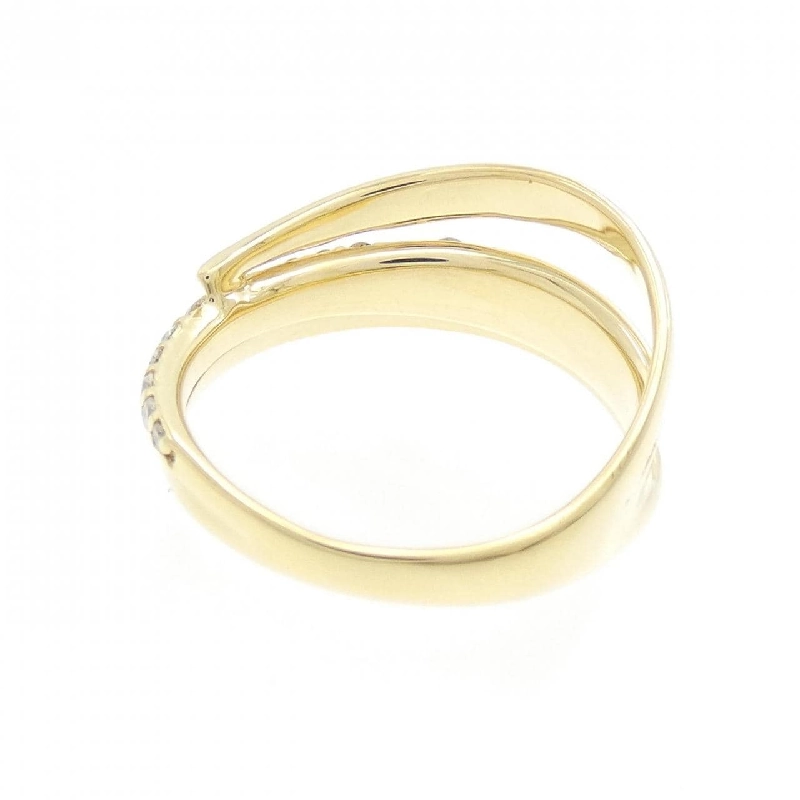 Nhẫn kim cương K18YG 0.32CT 670728