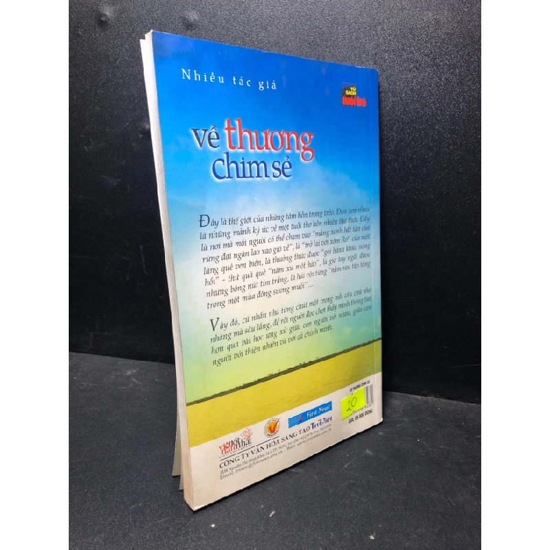 [Phiên Chợ Sách Cũ] Về thương chim sẻ 2011 mới 85% (văn học) 2303 417690