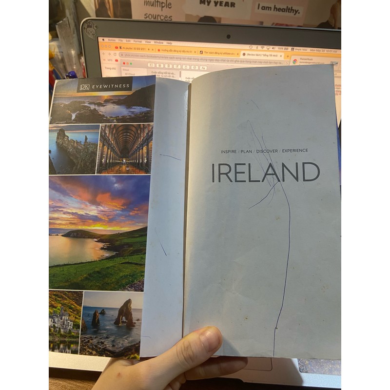 sách tiếng anh, sách du lịch Ireland, giá gốc 550k 145313