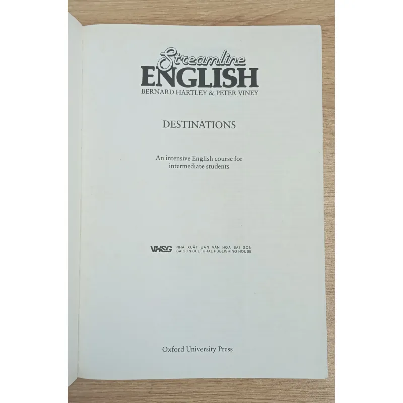 Sách Streamline English - Destinations (khổ 20.5 cm x 29 cm) 977159
