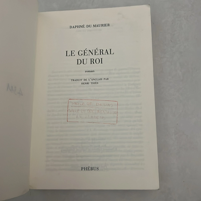 Le Général du Roi (Ngoại văn) 502073