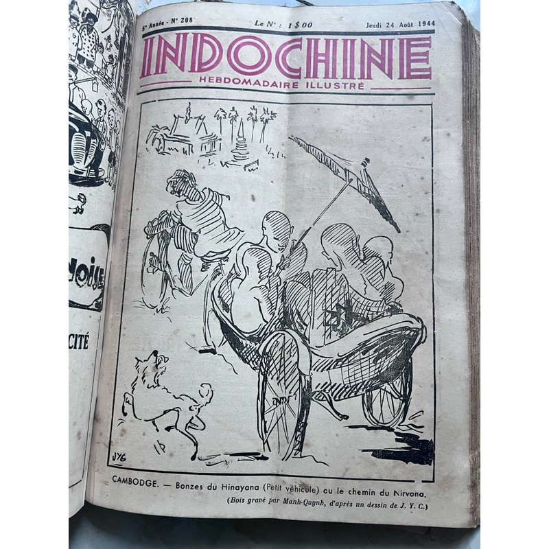 Tuần san Indochine Hebdomadaire Illustré (TẠP CHÍ INDOCHINE) 459691