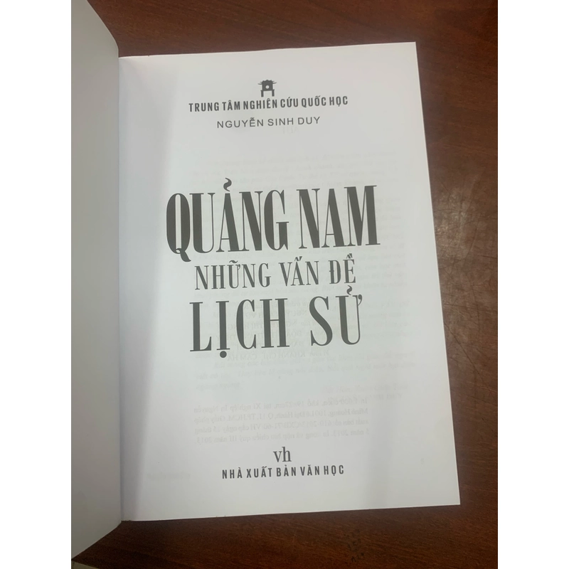 Quảng Nam những vấn đề lịch sử  300714