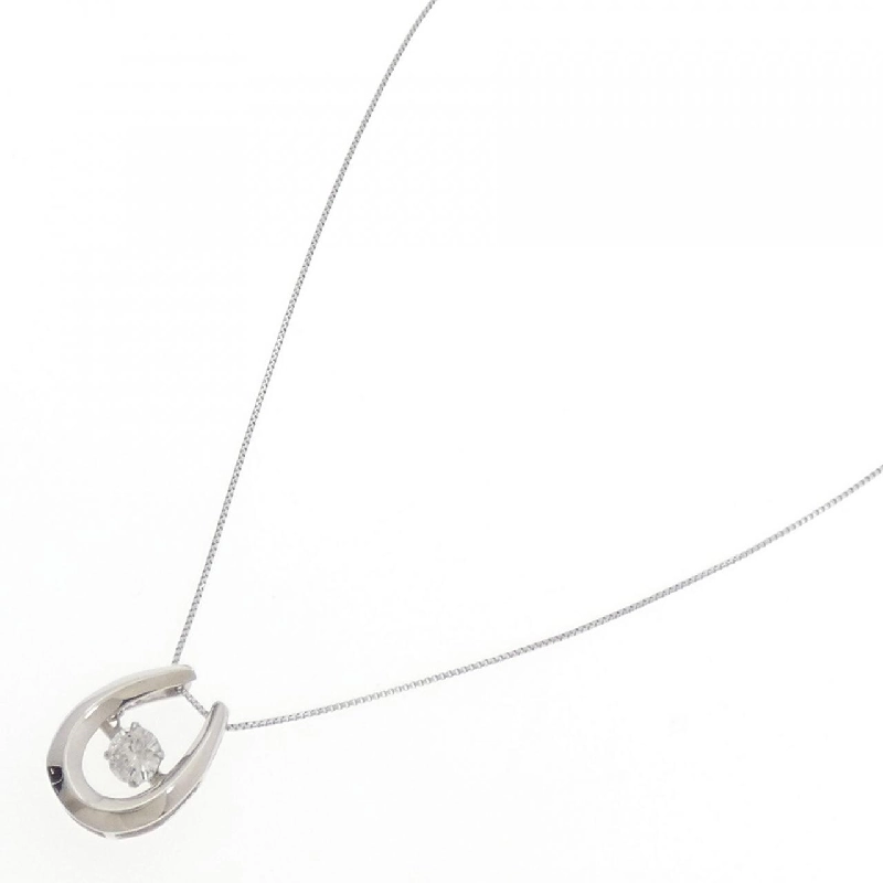 Dây chuyền kim cương PT900/PT850 hình móng ngựa 0.31CT - Hàng hiệu Chính hãng 858385