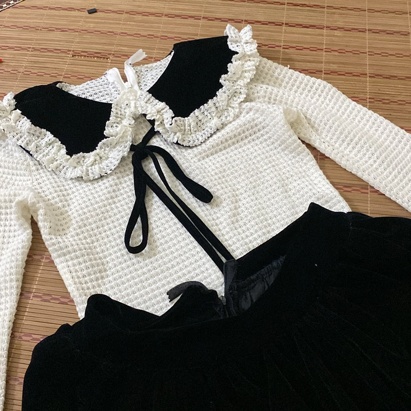 set váy ren kèm quần bí cho nữ  499817