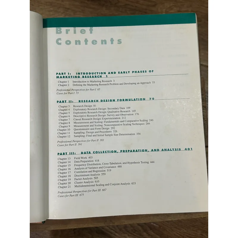 Marketing Research: An Applied Orientation - Naresh K. Malhotra (sách giáo trình kinh tế) 748836