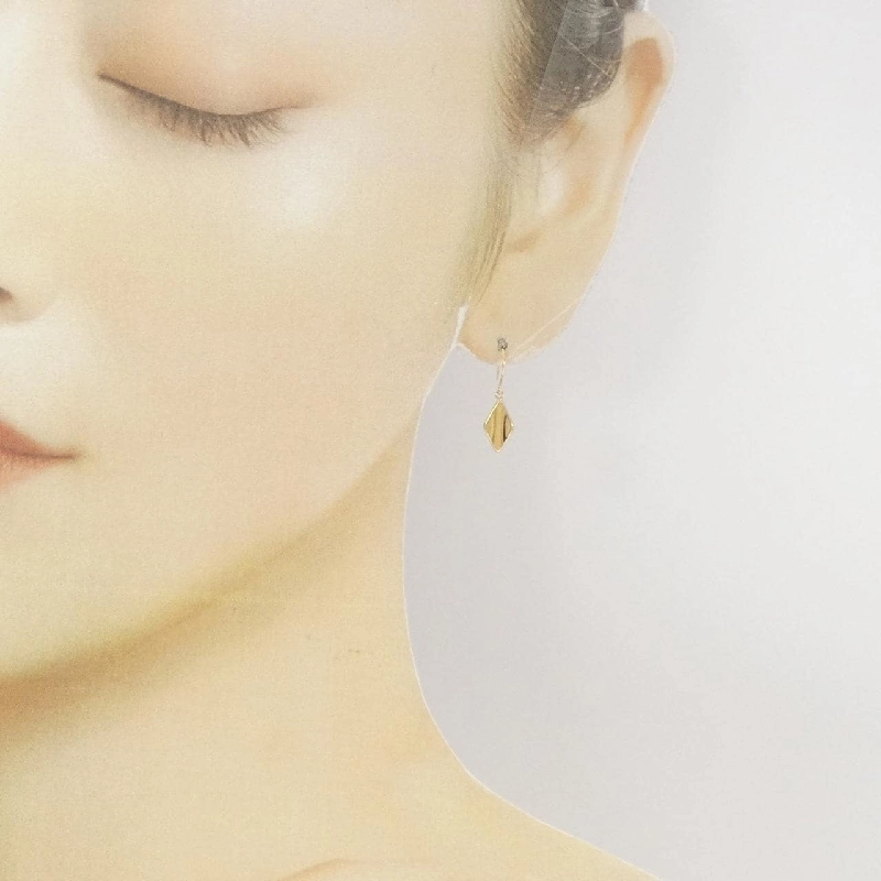 K18YG Bông tai - Hàng hiệu Authentic 870466