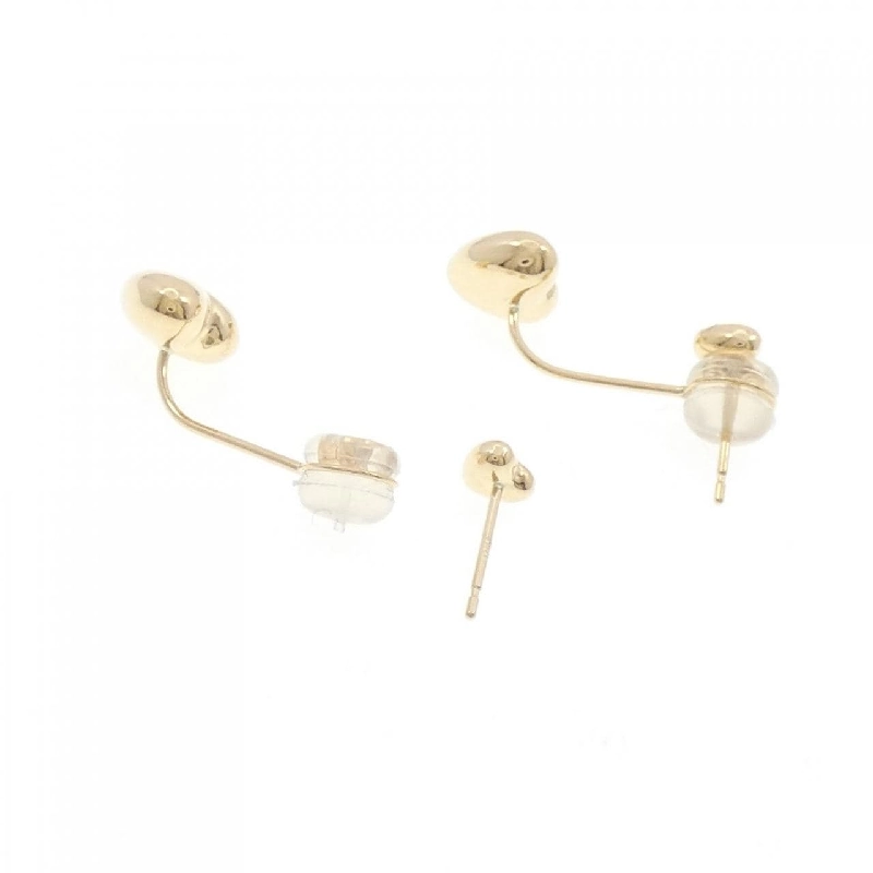 K18YG Bông tai hình trái tim - Hàng hiệu Chính hãng 873390