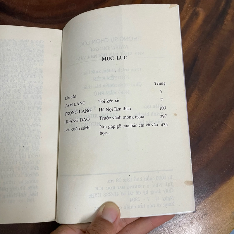 II Tựa sách: Phóng Sự Chọn Lọc - Tam Lang, Trọng Lang, Hoàng Đạo - 1995 457631