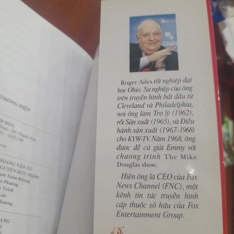 Roger Ailes - BẠN CHÍNH LÀ THÔNG ĐIỆP. Bạn sẽ có tất cả nếu là chính mình 453582