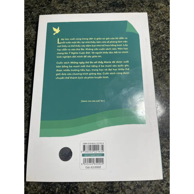 Những ngày thứ ba với thầy Morrie Mitch Albom 705913