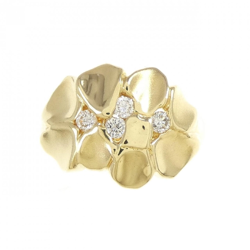 Nhẫn kim cương K18YG 0.21CT 669186