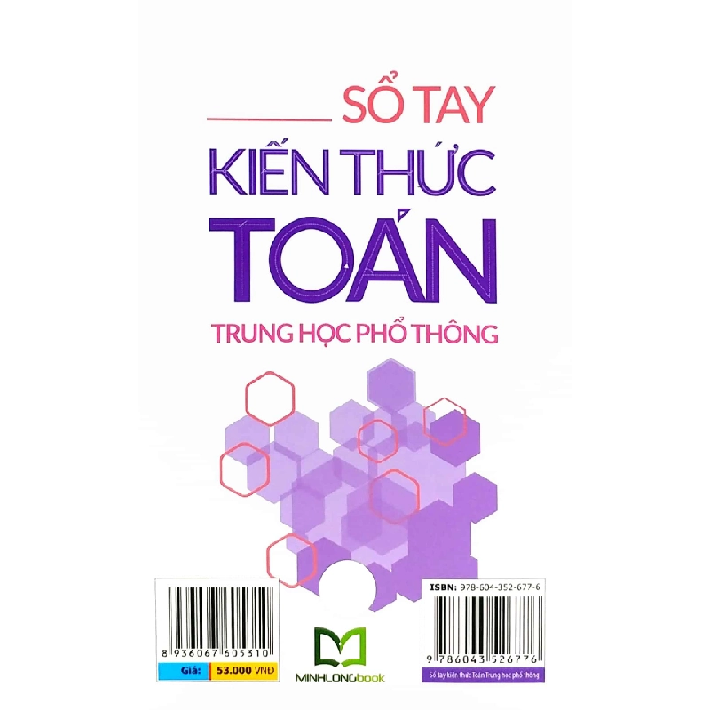 Sổ Tay Kiến Thức Toán Trung Học Phổ Thông - Nguyễn Thị Anh 288755