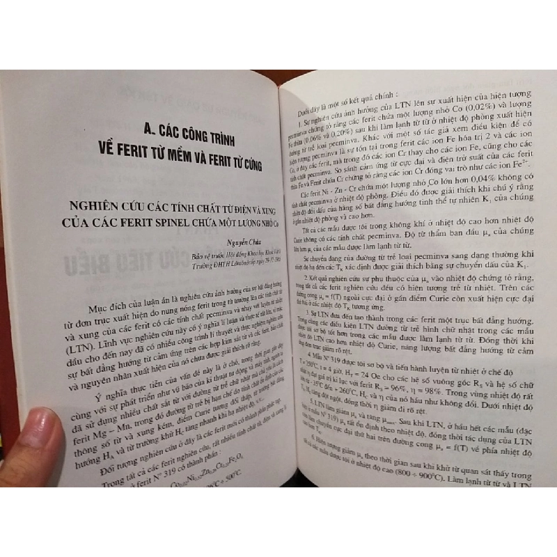 Một số công trình tiêu biểu về từ học và vật liệu từ tiên tiến - Nguyễn Châu 792950