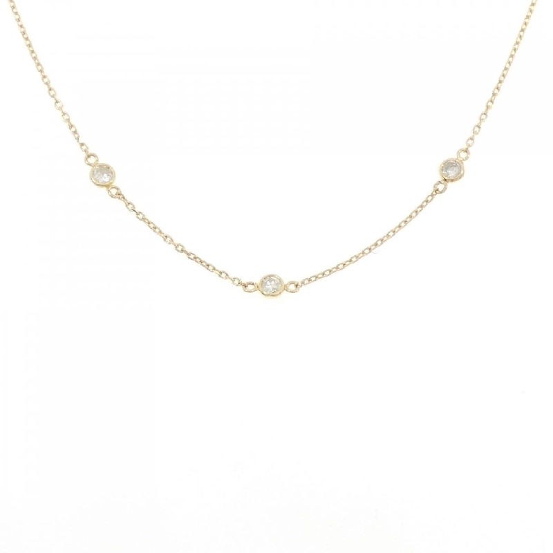 K18YG Dây chuyền kim cương 0.24CT - Hàng hiệu Chính hãng 857586