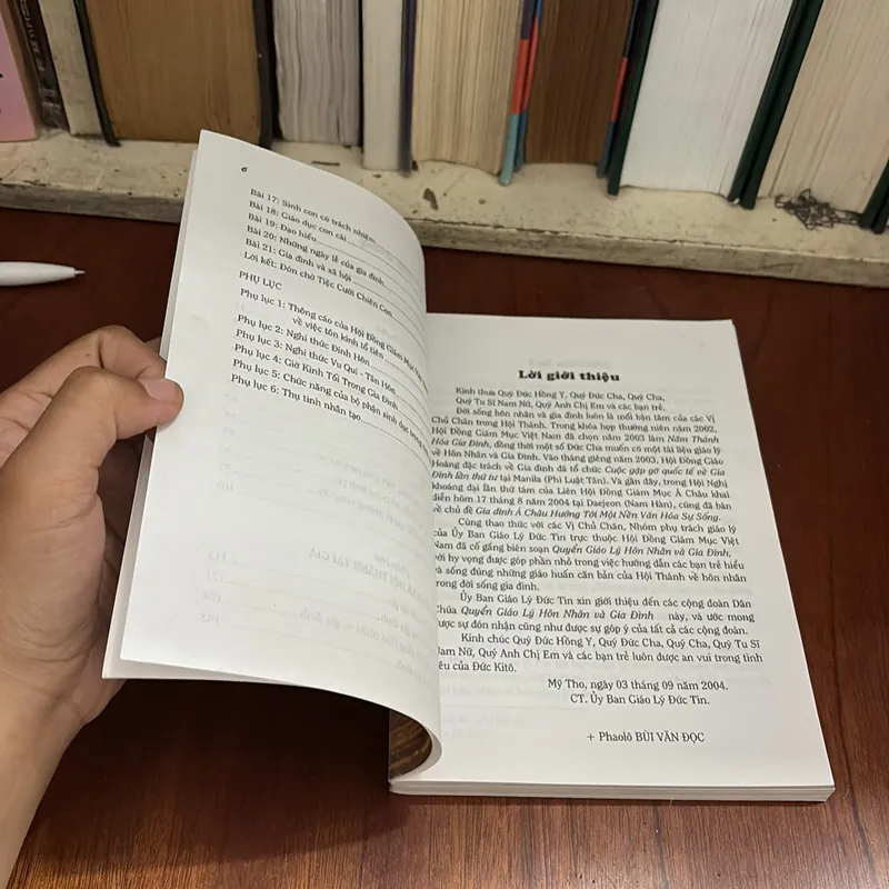 II Tựa sách: Giáo Lý Hôn Nhân Và Gia Đình - Hội Đồng Giám Mục Việt Nam - 2004 591397