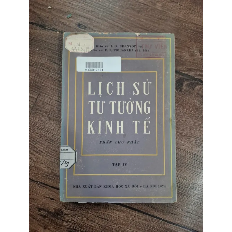 Lịch sử tư tưởng kinh tế (Tập IV - Phần thứ nhất) 715769