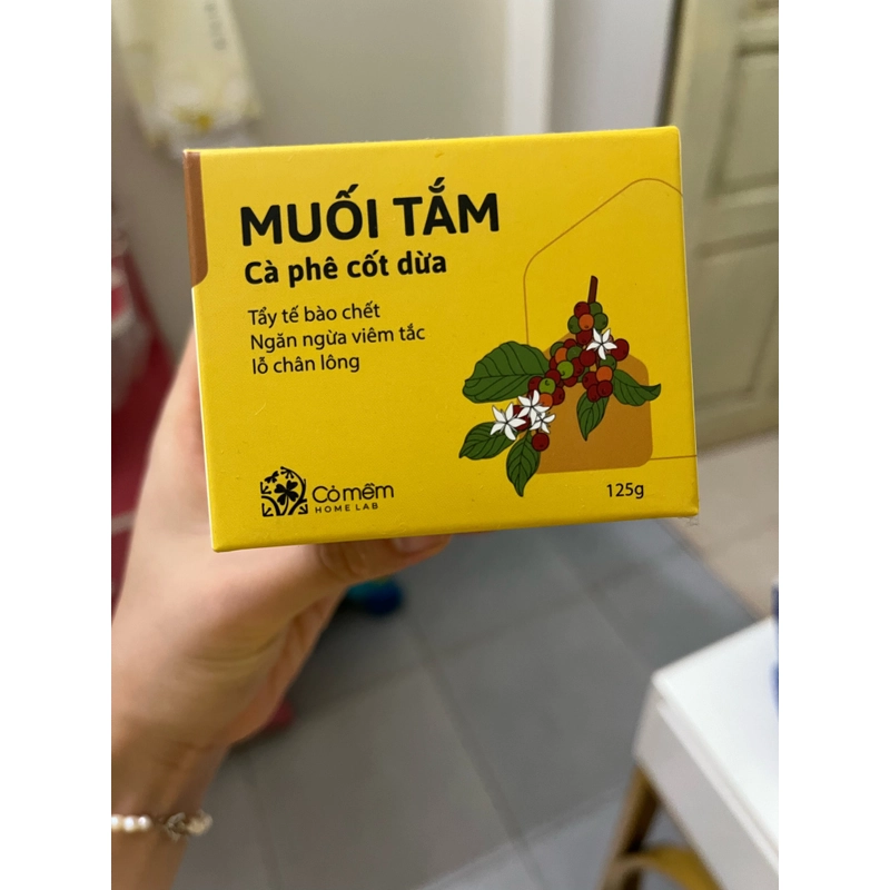 Tẩy da chết cafe cốt dừa cỏ mềm siêu thơm siêu sạch siêu mềm mại 501589