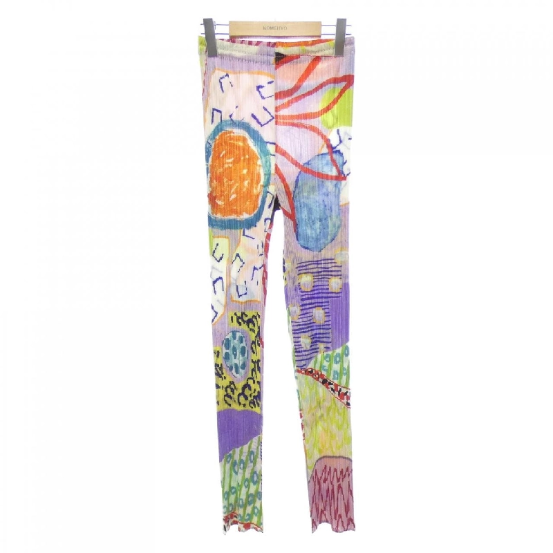 【Mã giảm giá】【Cổ điển】Quần PLEATS PLEASE 651466