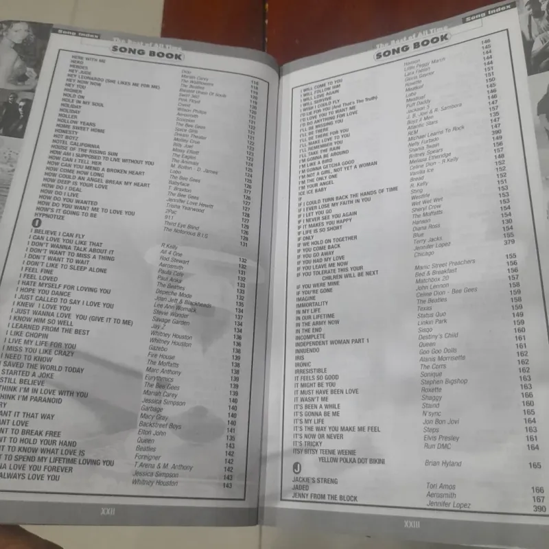 The Best SONGBOOK of all time 930830