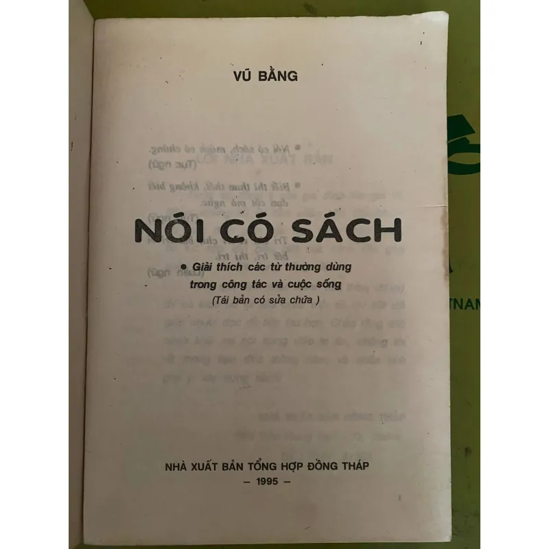 Nói có sách- Vũ Bằng.      1039671