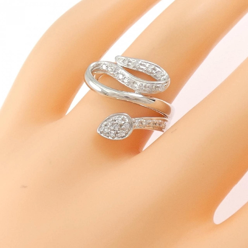 Nhẫn kim cương K18WG 0.20CT - Hàng hiệu Authentic 846856