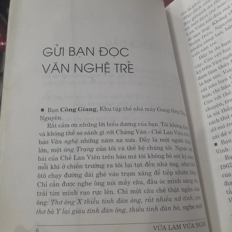 Phạm Tiến Duật - VỪA LÀM VỪA NGHĨ 455221