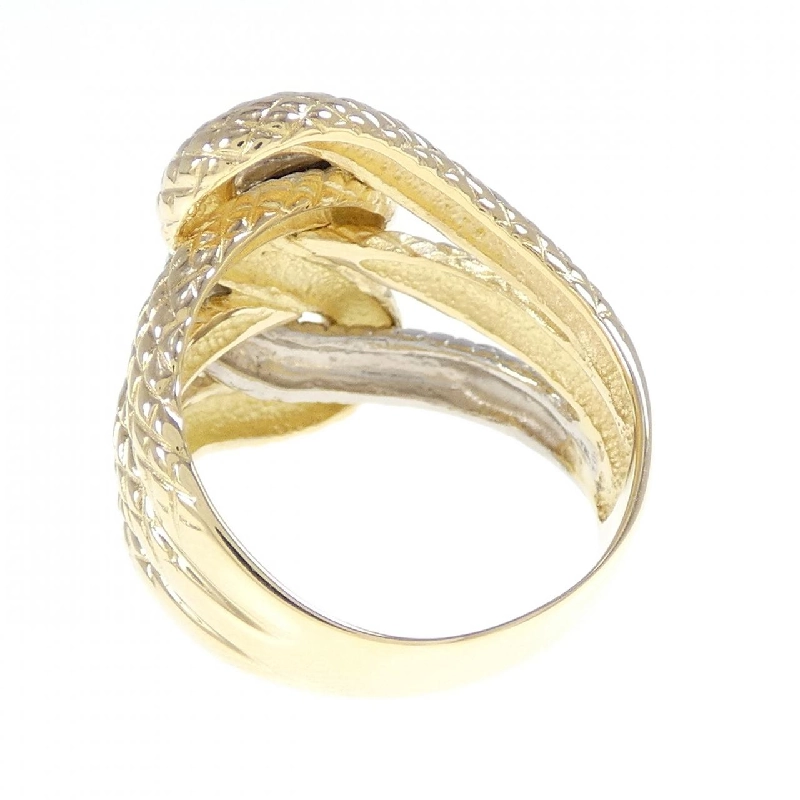 Nhẫn kim cương K18YG/PT900 0.03CT 668161