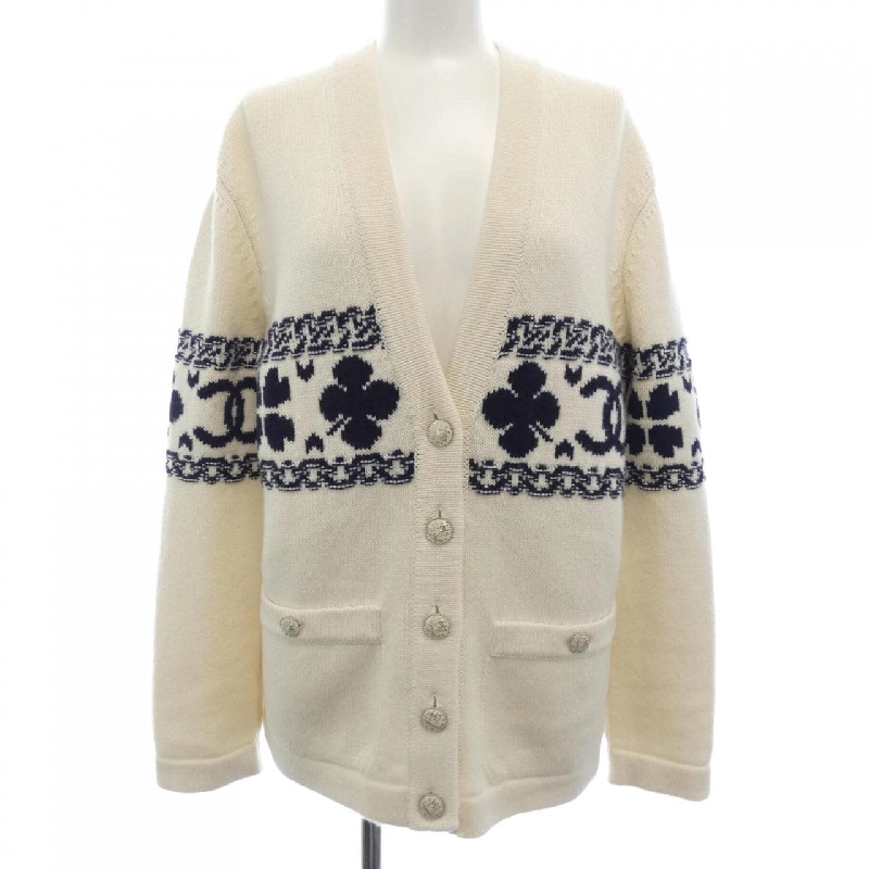 【Khuyến mãi】Áo khoác cardigan CHANEL 643874