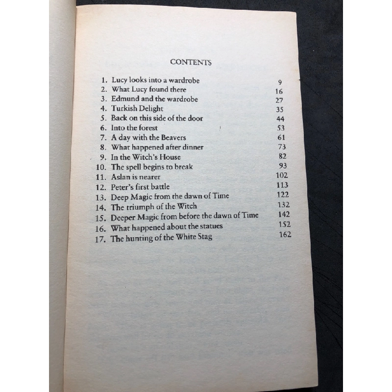 The Lion, the Witch and the Warorobe mới 80% ố vàng nhẹ C.S.Lewis HPB1508 NGOẠI VĂN 349272