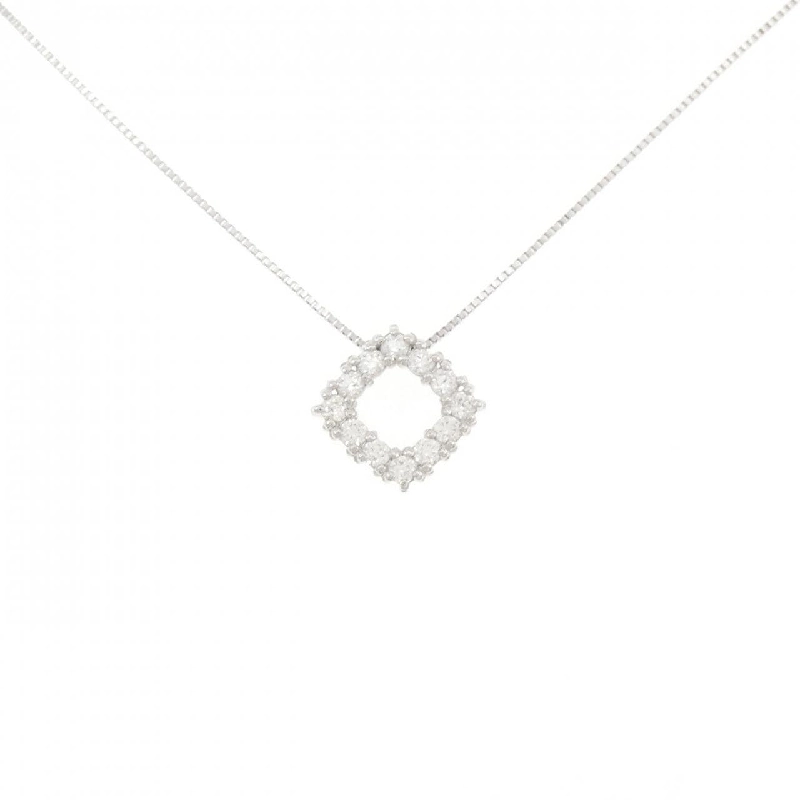 K10WG Cubic Necklace - Hàng hiệu Authentic 866706