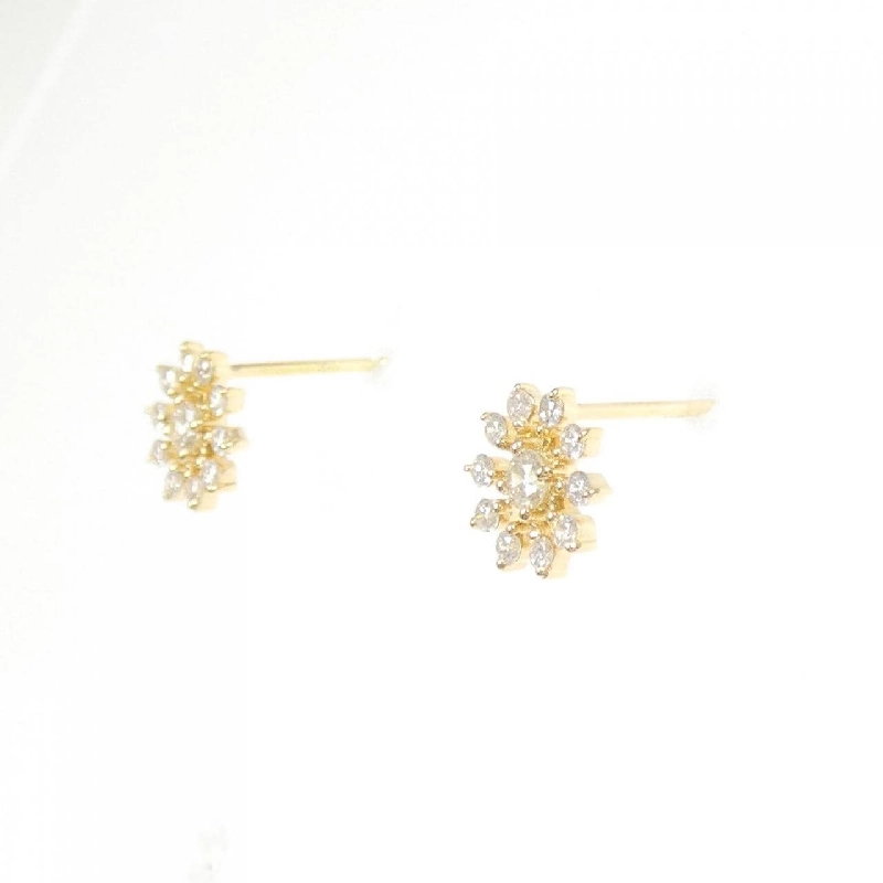 K18YG Bông tai kim cương 0.30CT - Hàng hiệu Chính hãng 870345