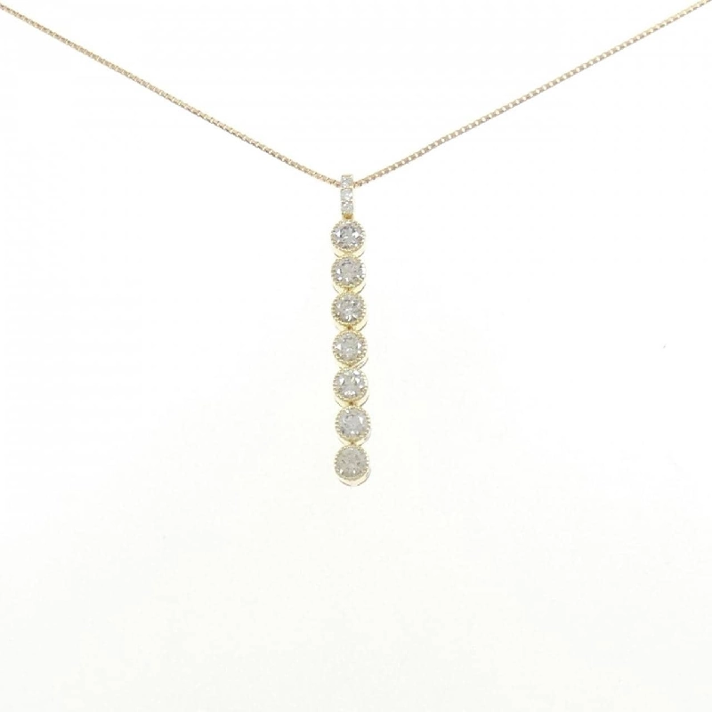 K18YG 2WAY Dây chuyền kim cương 1.00CT - Hàng hiệu Chính hãng 851248