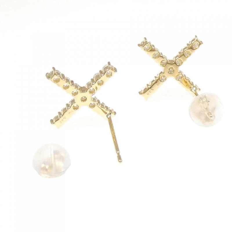 K18YG Bông tai kim cương 0.60CT - Hàng hiệu Chính hãng 871378