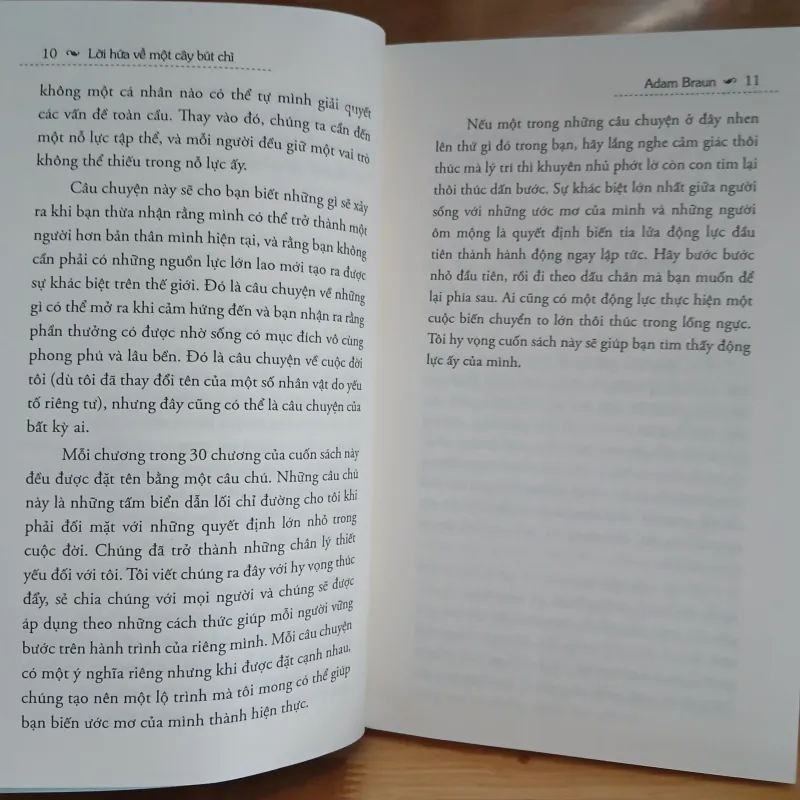 Lời Hứa Về Một Cây Bút Chì - Adam Braun 931637