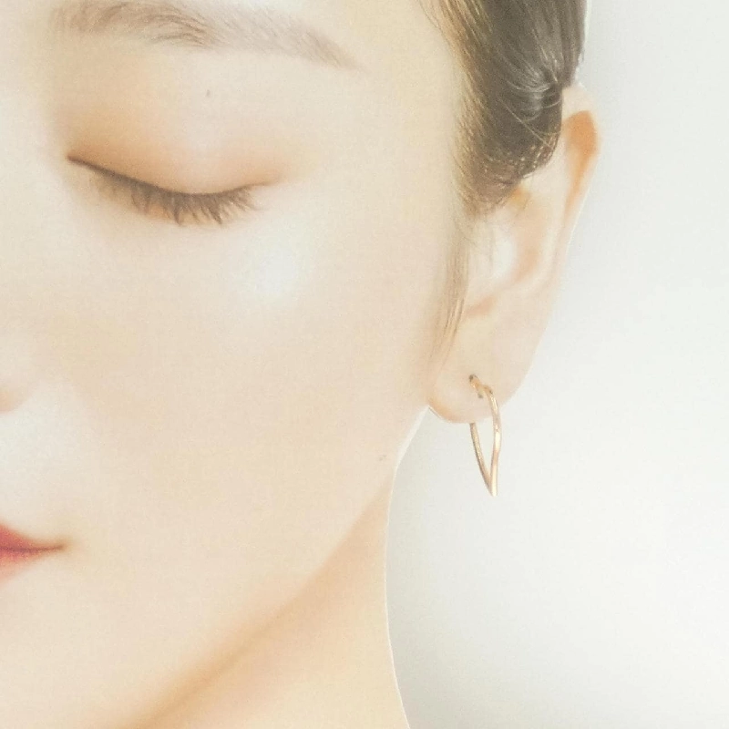 K18PG Bông tai hình trái tim - Hàng hiệu Authentic 866920