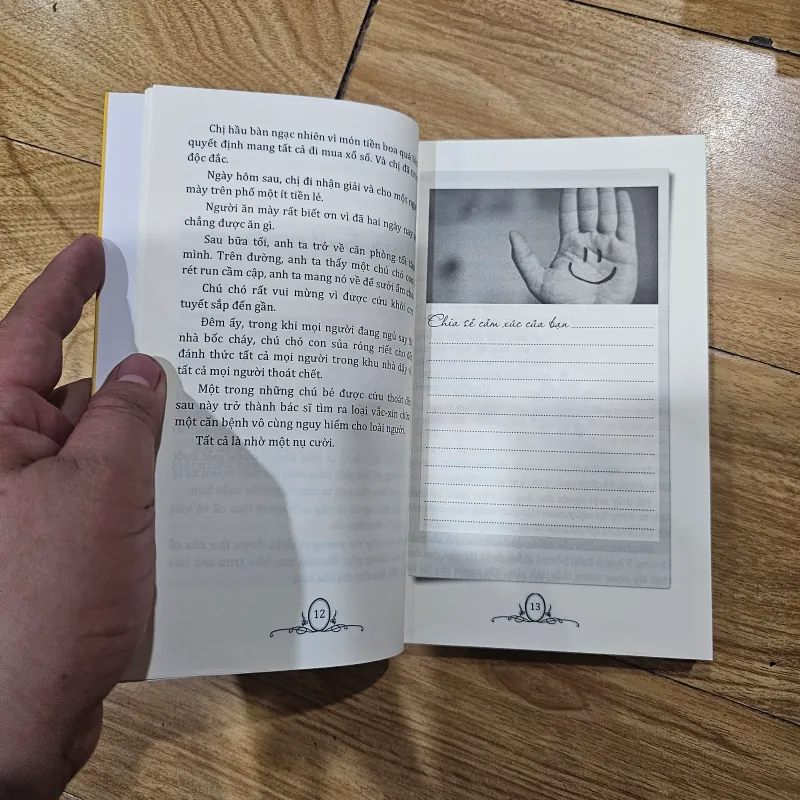 Hãy để nụ cười lên tiếng 
30k (bìa 90k) 1019030