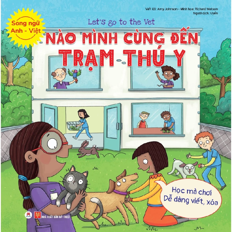 Song ngữ A-V - Nào mình cùng đến Trạm thú y (HH) Mới 100% HCM.PO Độc quyền - Thiếu nhi 348585