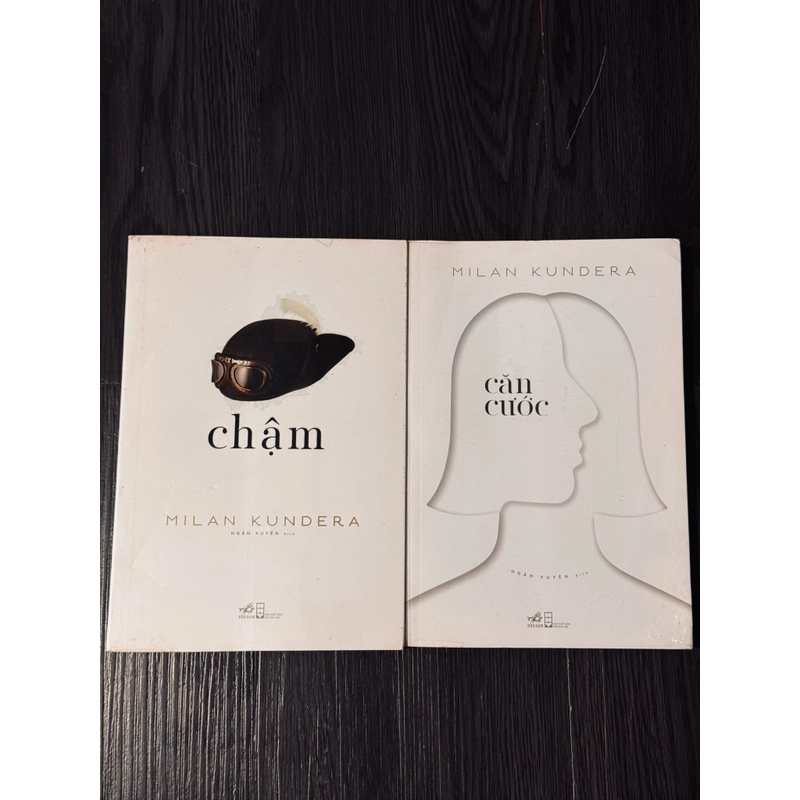 Combo chậm + căn cước - Milan Kundera (có chữ ký dịch giả) 475844