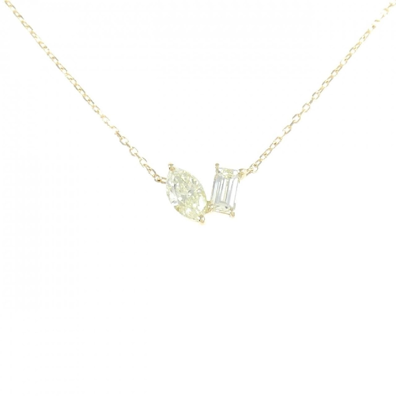 Dây chuyền kim cương K18YG 0.50CT - Hàng hiệu Chính hãng 863007