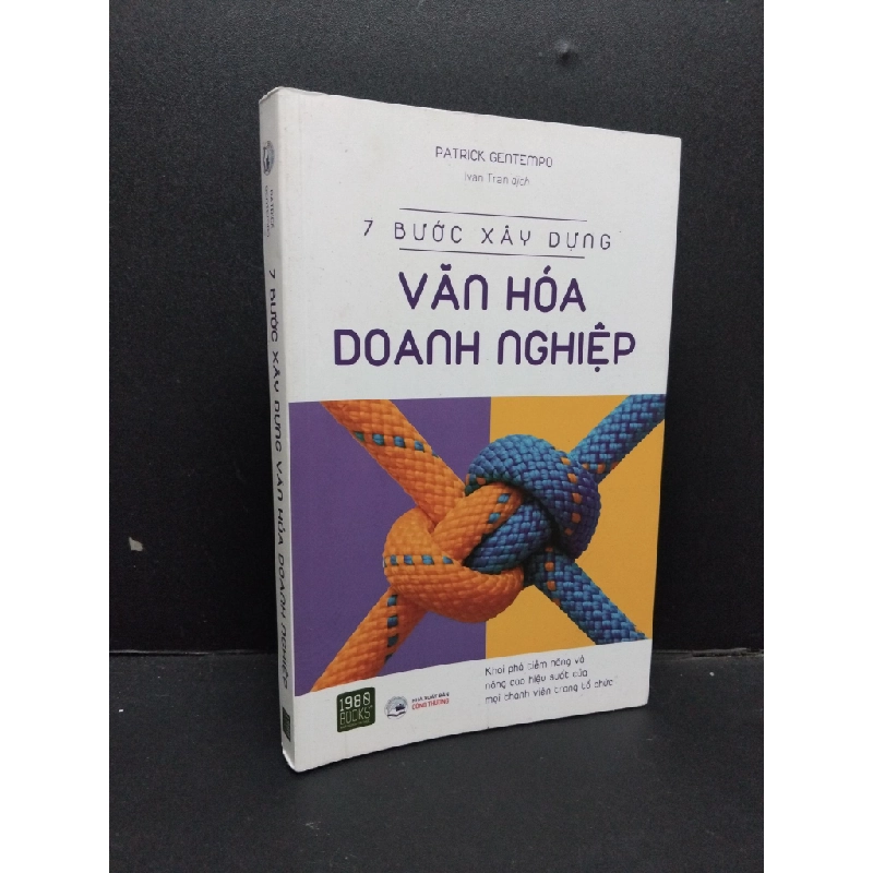 7 bước xây dựng văn hóa doanh nghiệp mới 80% bẩn dính mực nhẹ 2020 HCM1008 Patrick Gentempo MARKETING KINH DOANH 202226