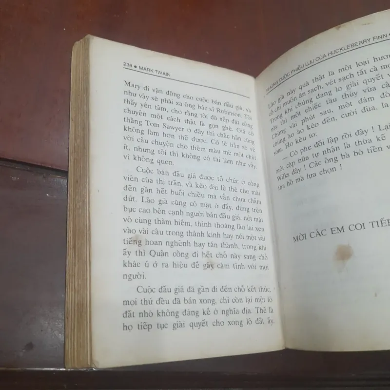 Mark Twain - Những cuộc phiêu lưu của HUCKLEBERRY FINN, cuốn 2 (trọn bộ 3 cuốn) 751742